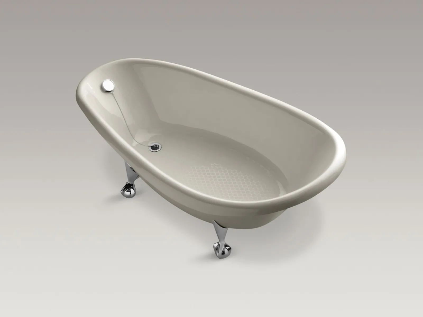 72" x 37-1/2" freestanding bath^Kohler Hot