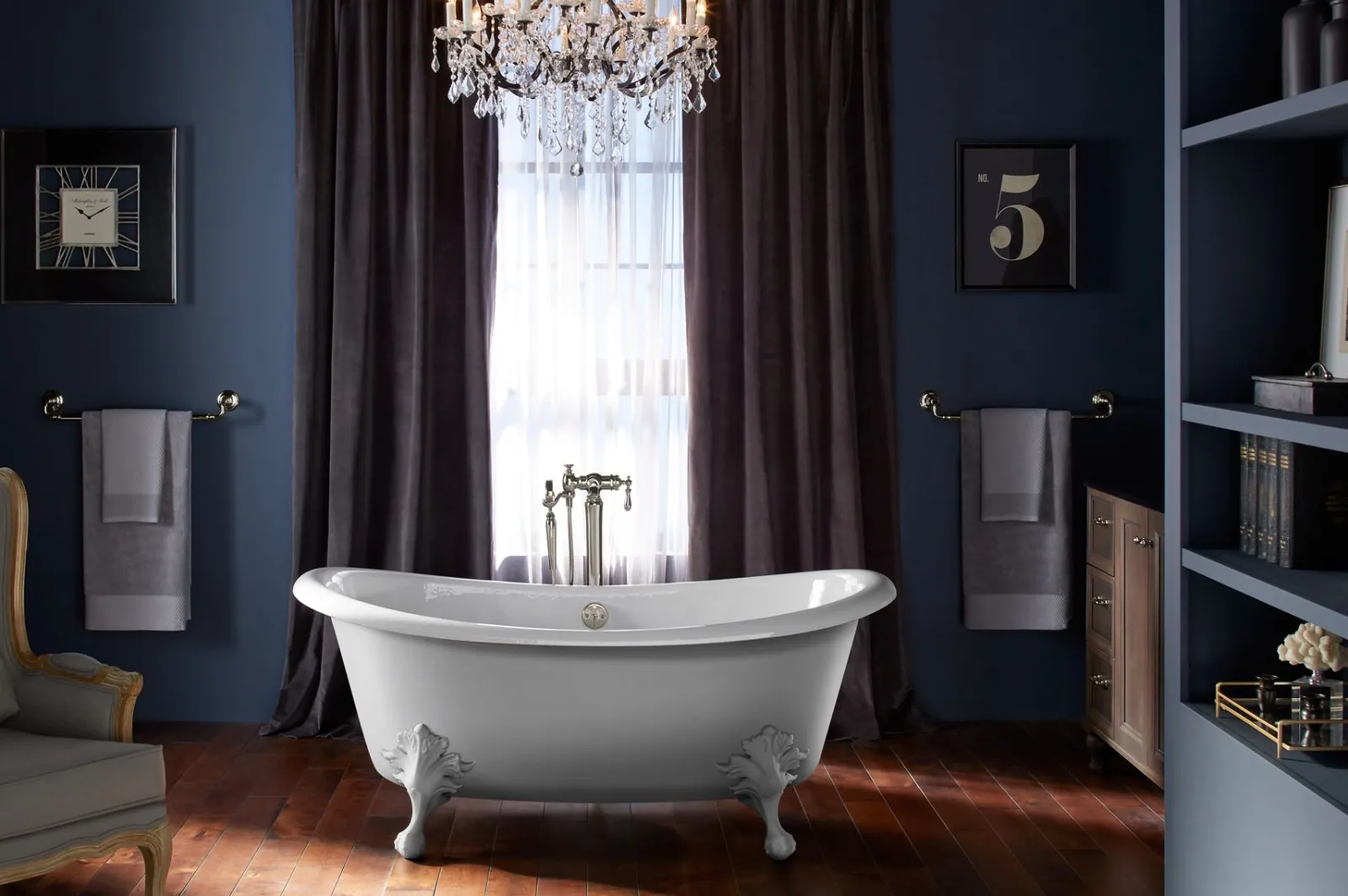 66-1/8" x 32-1/2" freestanding bath^Kohler Discount