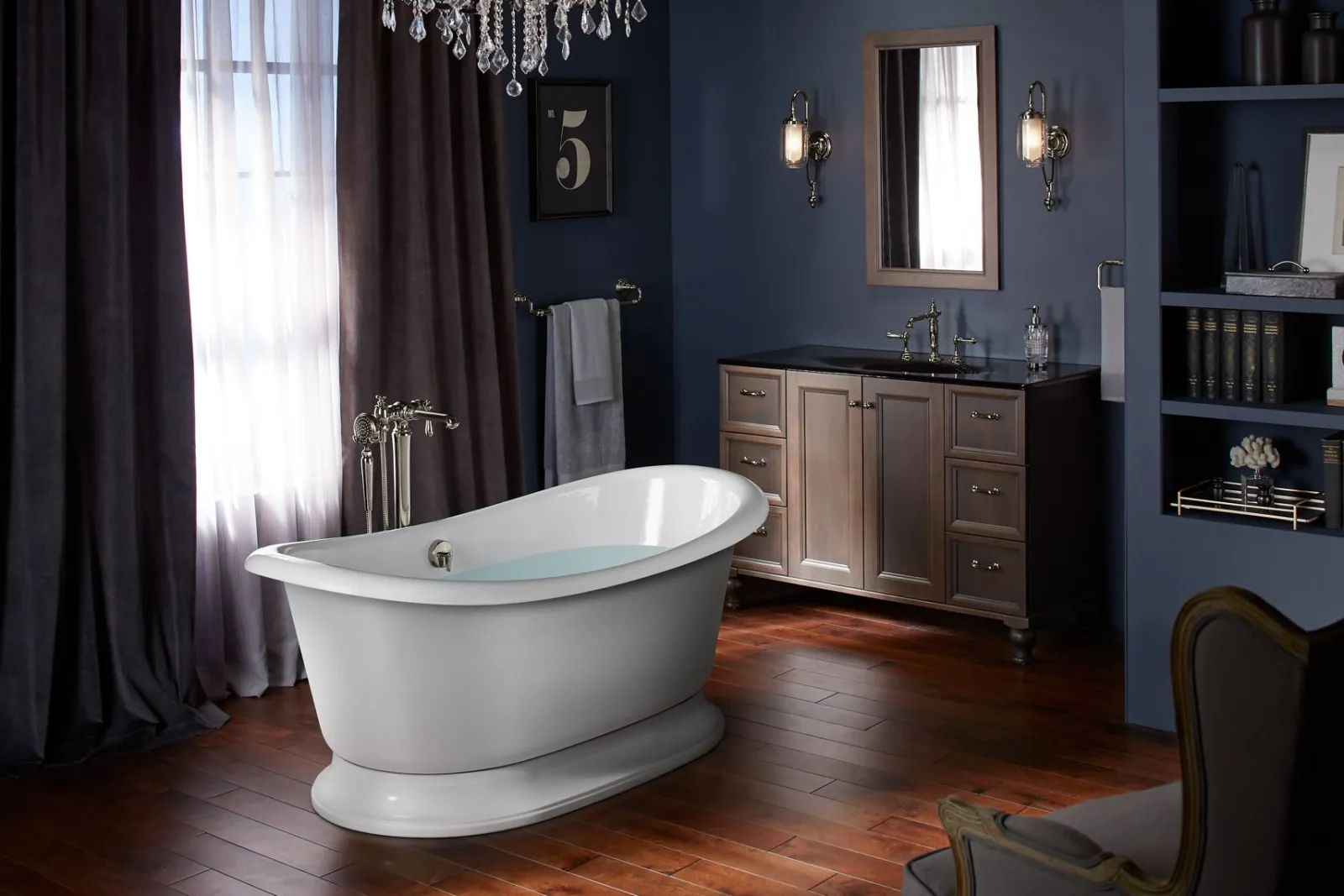 66-1/8" x 32-1/2" freestanding bath^Kohler Discount