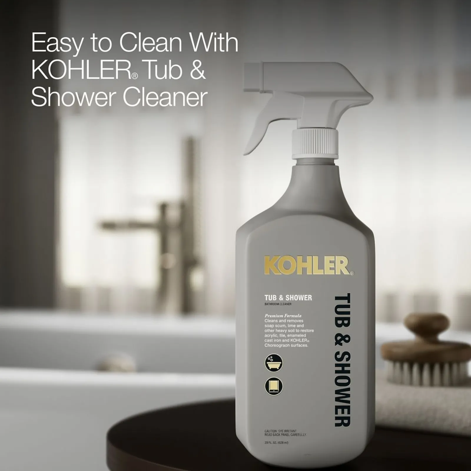 65-1/2" x 35-1/2" freestanding bath, straight shroud^Kohler