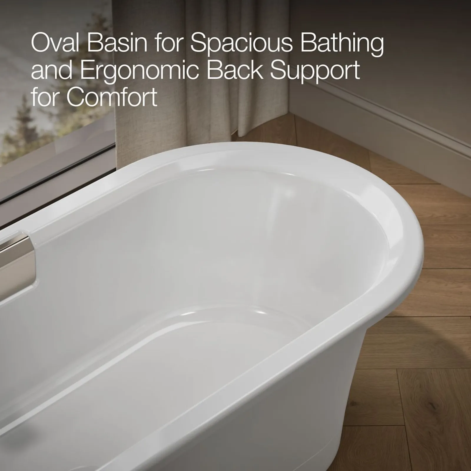 63" x 28-3/8" freestanding bath with base^Kohler Clearance