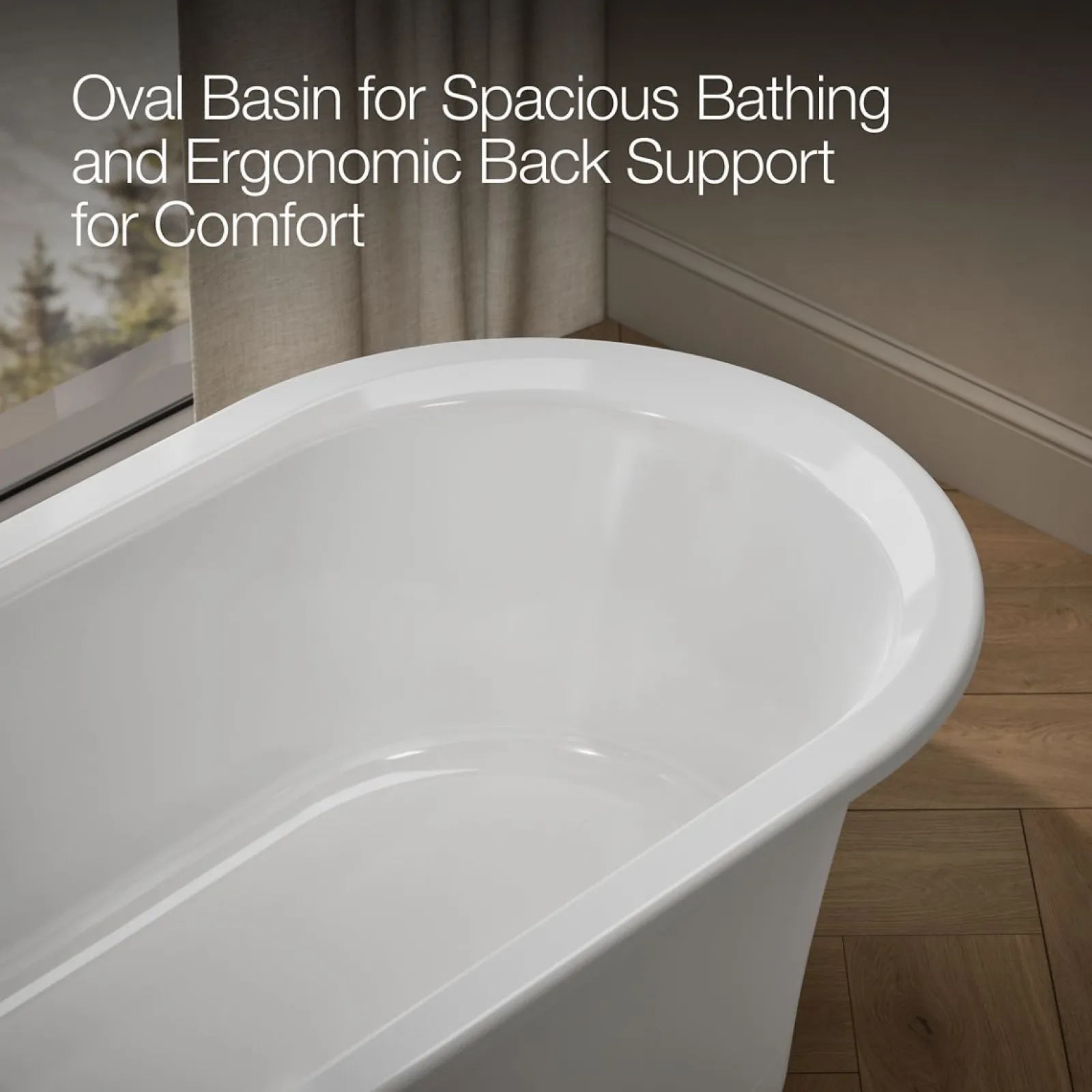 70-7/8" x 30-3/8" freestanding bath with base^Kohler Clearance