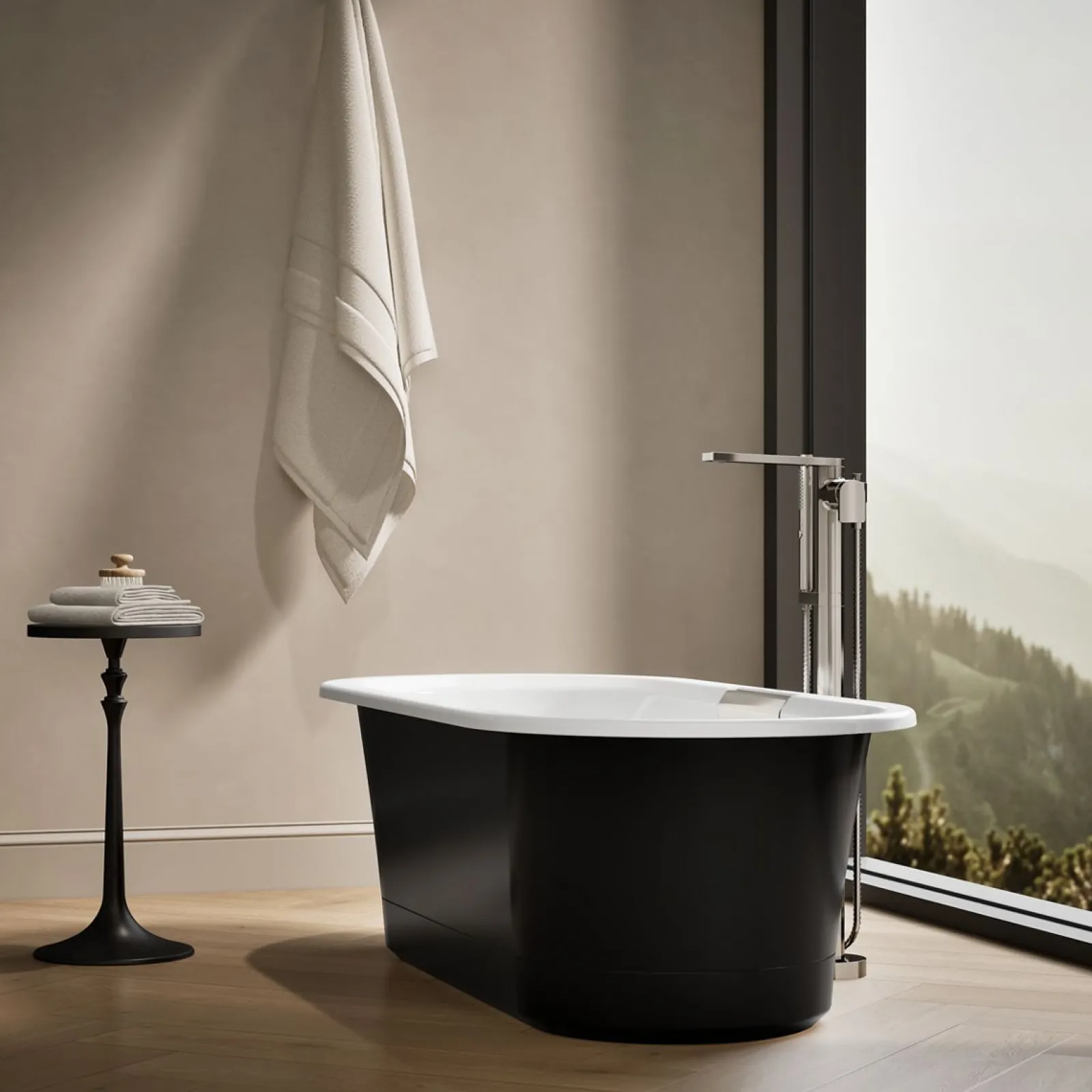 63" x 28-3/8" freestanding bath with base^Kohler Hot