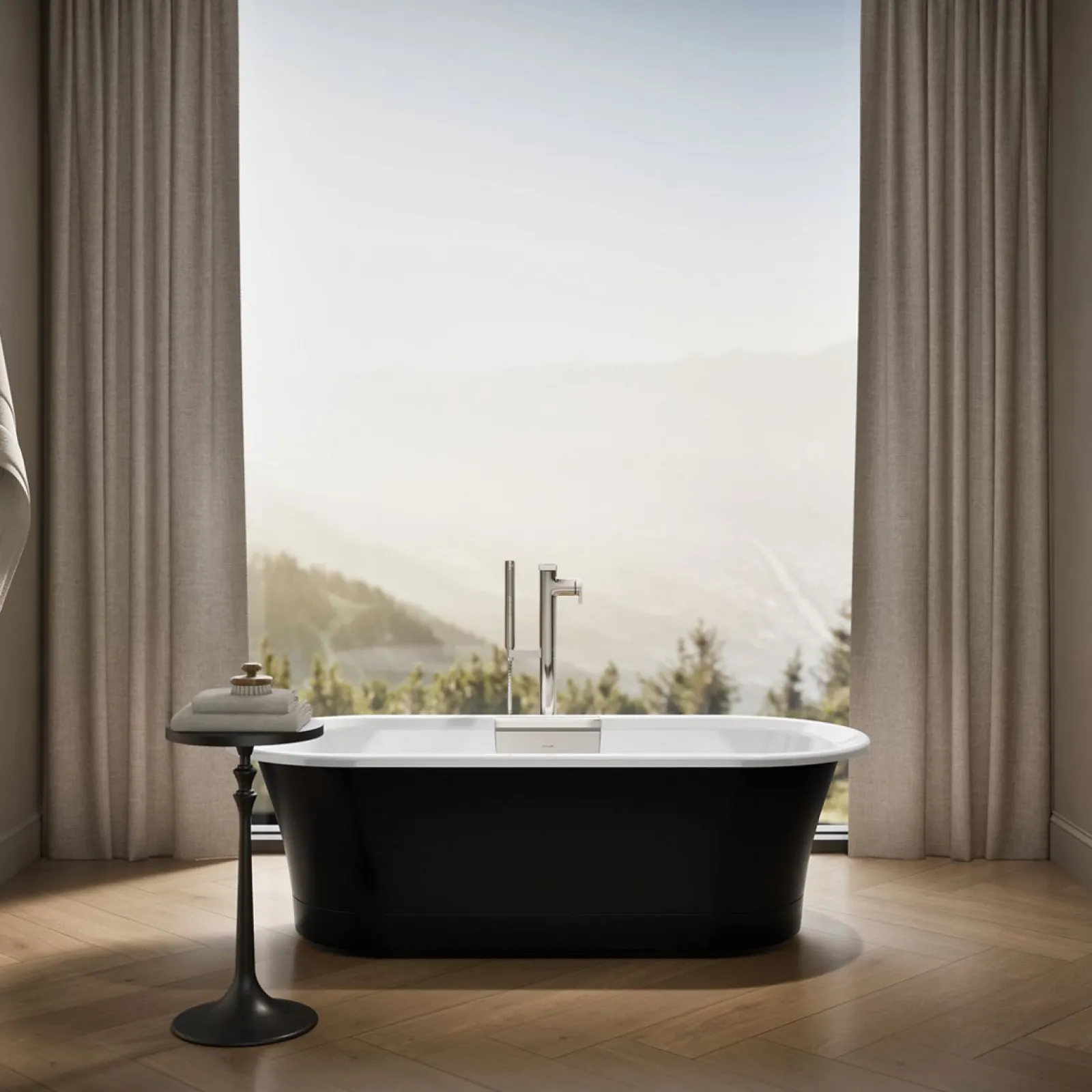 63" x 28-3/8" freestanding bath with base^Kohler Hot