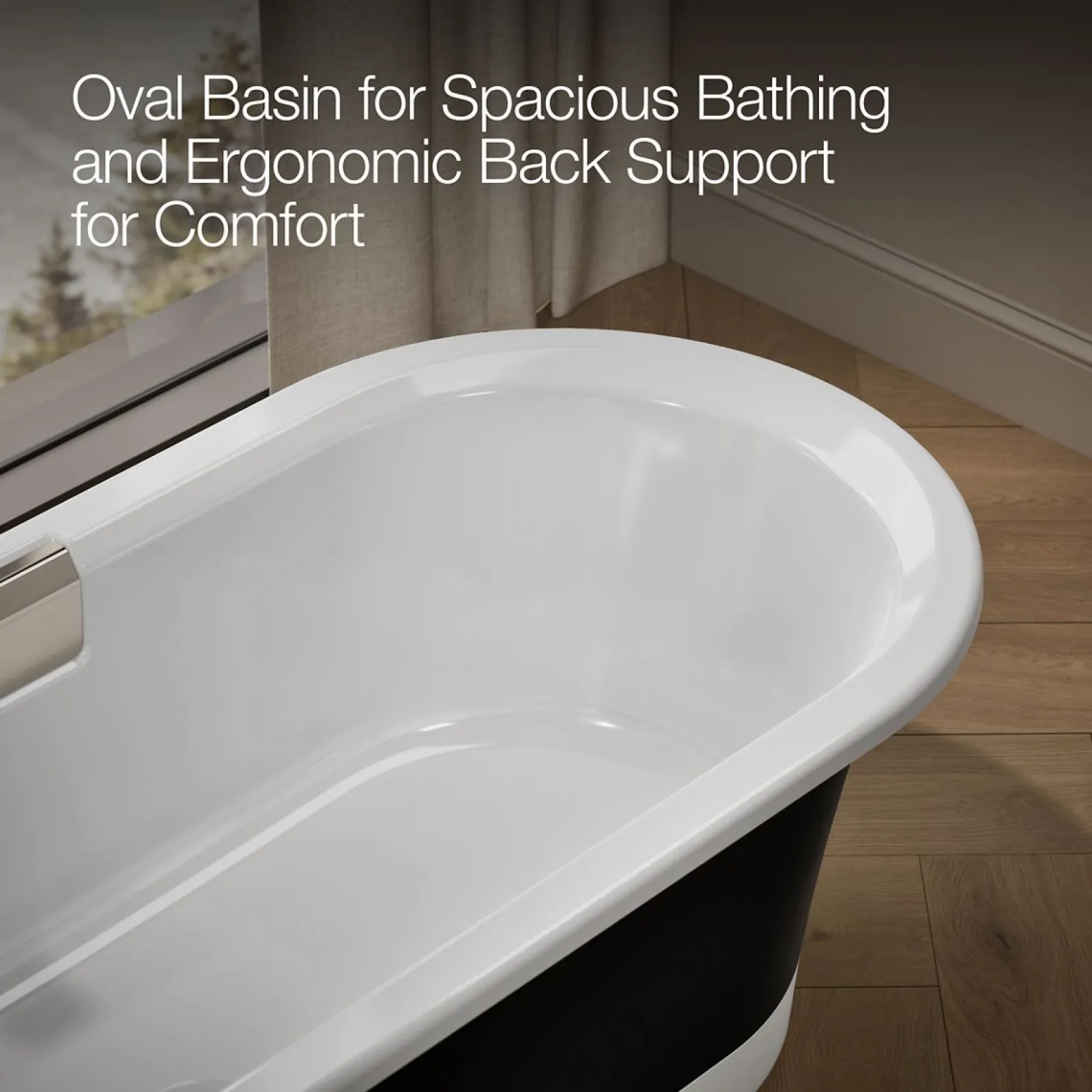 63" x 28-3/8" freestanding bath with base^Kohler Online