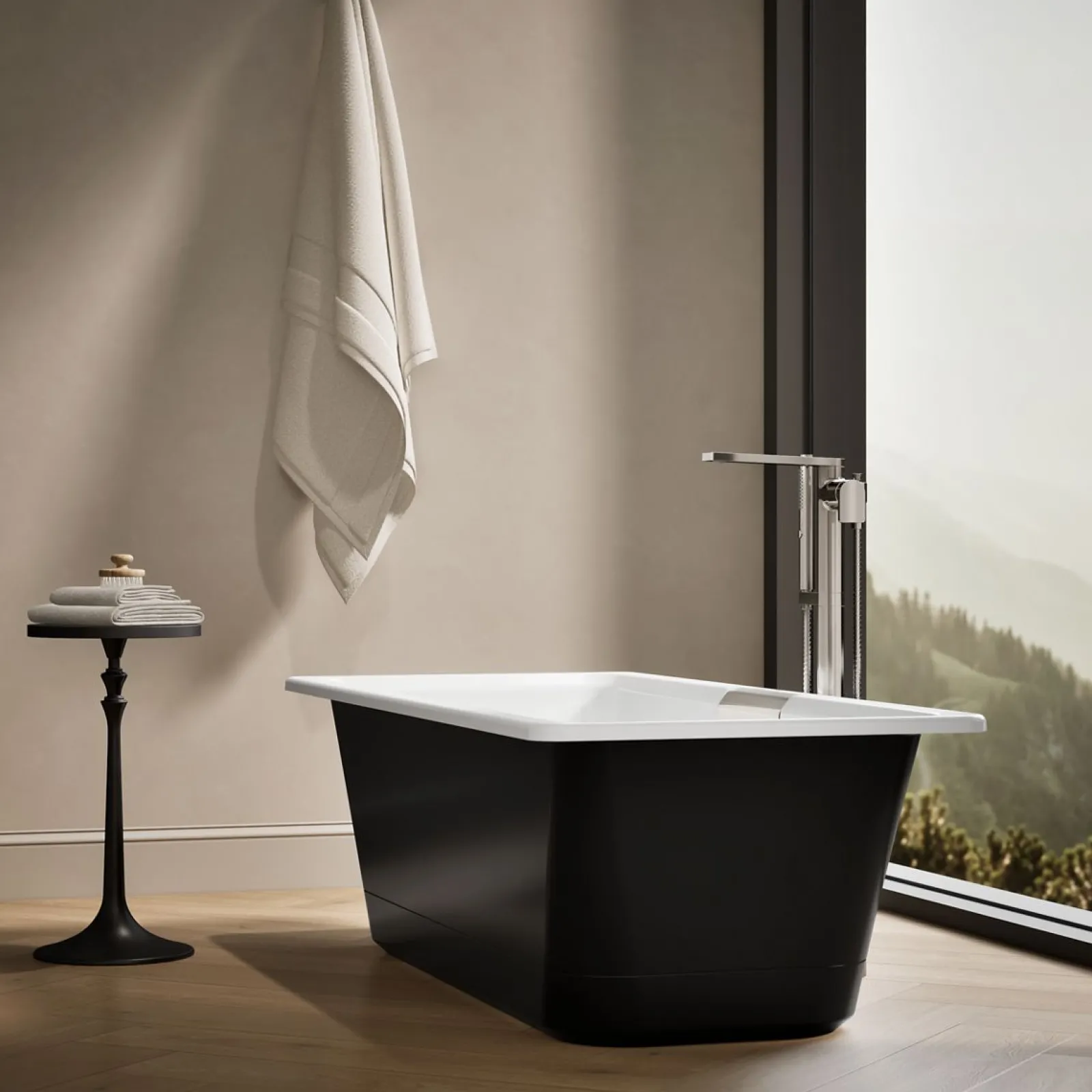 63" x 28-3/8" freestanding bath with base^Kohler