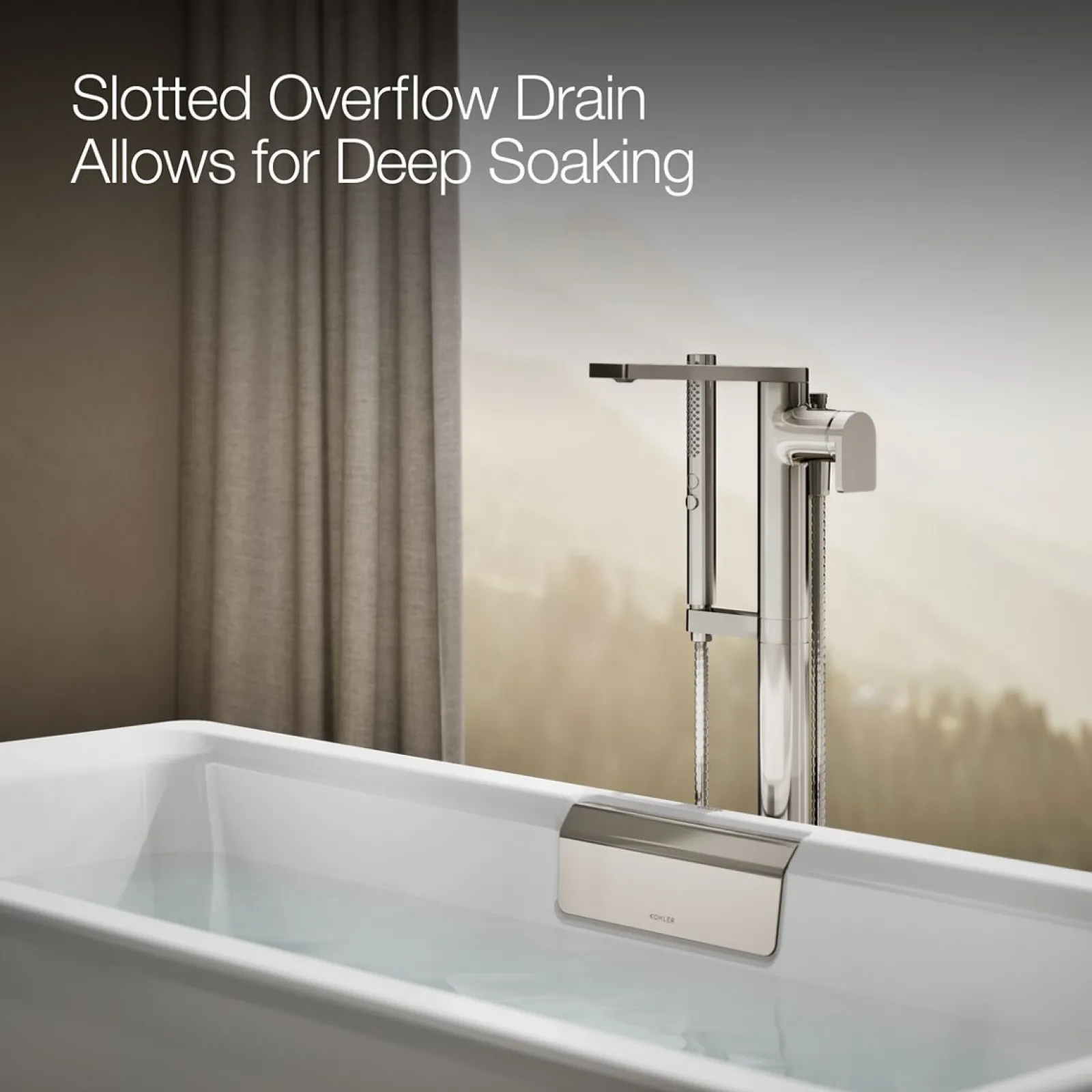 63" x 28-3/8" freestanding bath with base^Kohler Discount