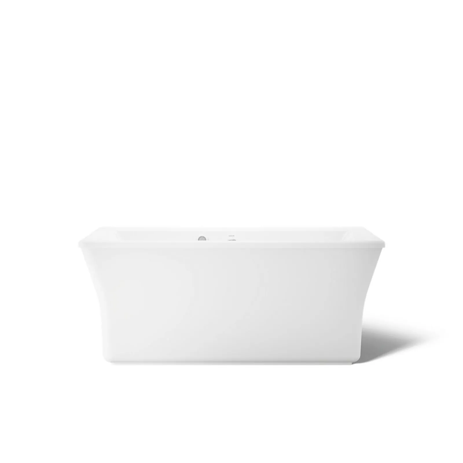 60-1/4" x 34-1/4" freestanding bath with Bask® heated surface and fluted shroud^Kohler Sale