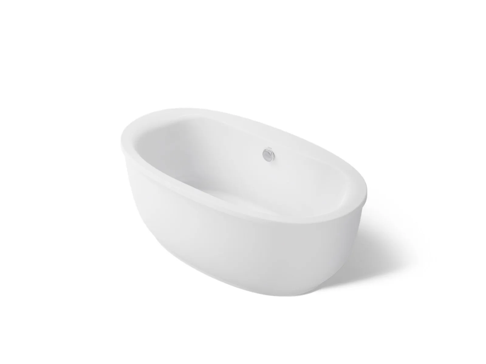 65-1/2" x 35-1/2" freestanding bath with fluted shroud^Kohler Sale