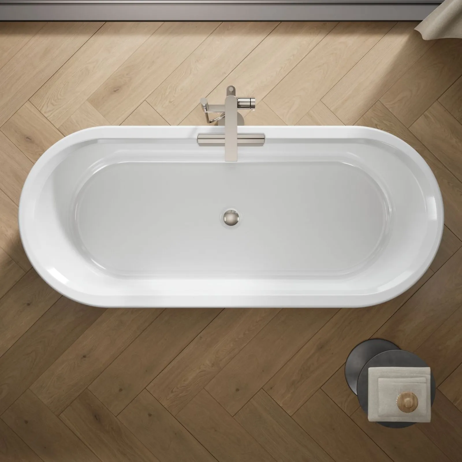 70-7/8" x 30-3/8" freestanding bath with shroud^Kohler New