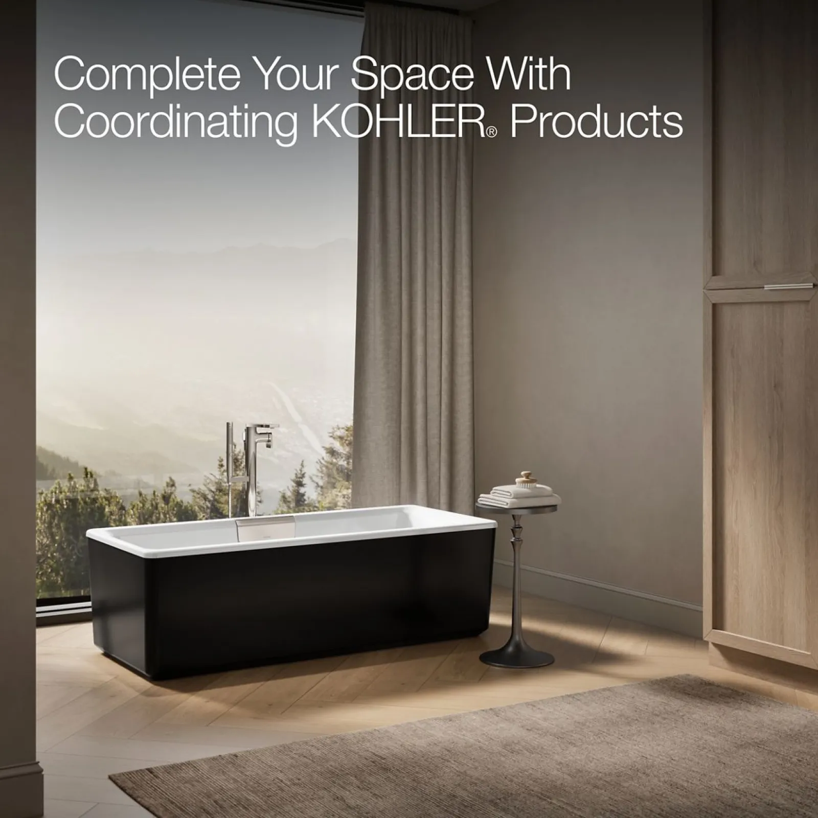 63" x 28-3/8" freestanding bath with shroud^Kohler Discount