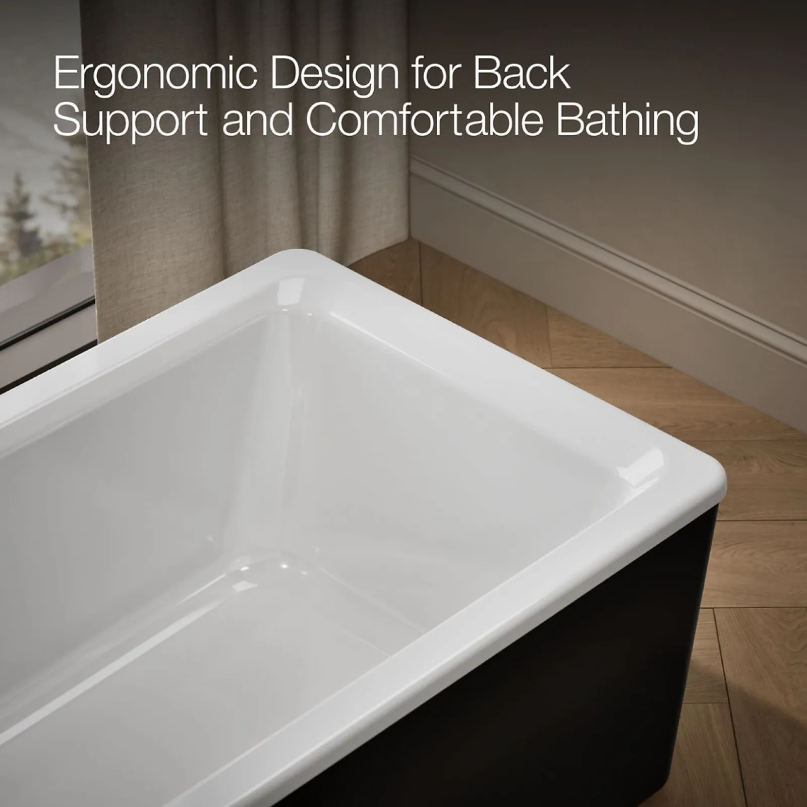 63" x 28-3/8" freestanding bath with shroud^Kohler Discount