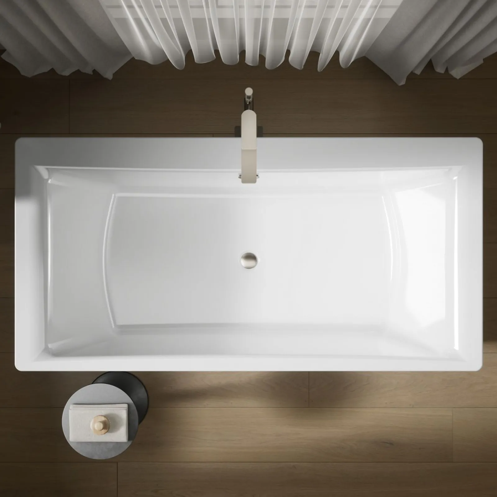 72" x 36" freestanding bath with straight shroud^Kohler Sale