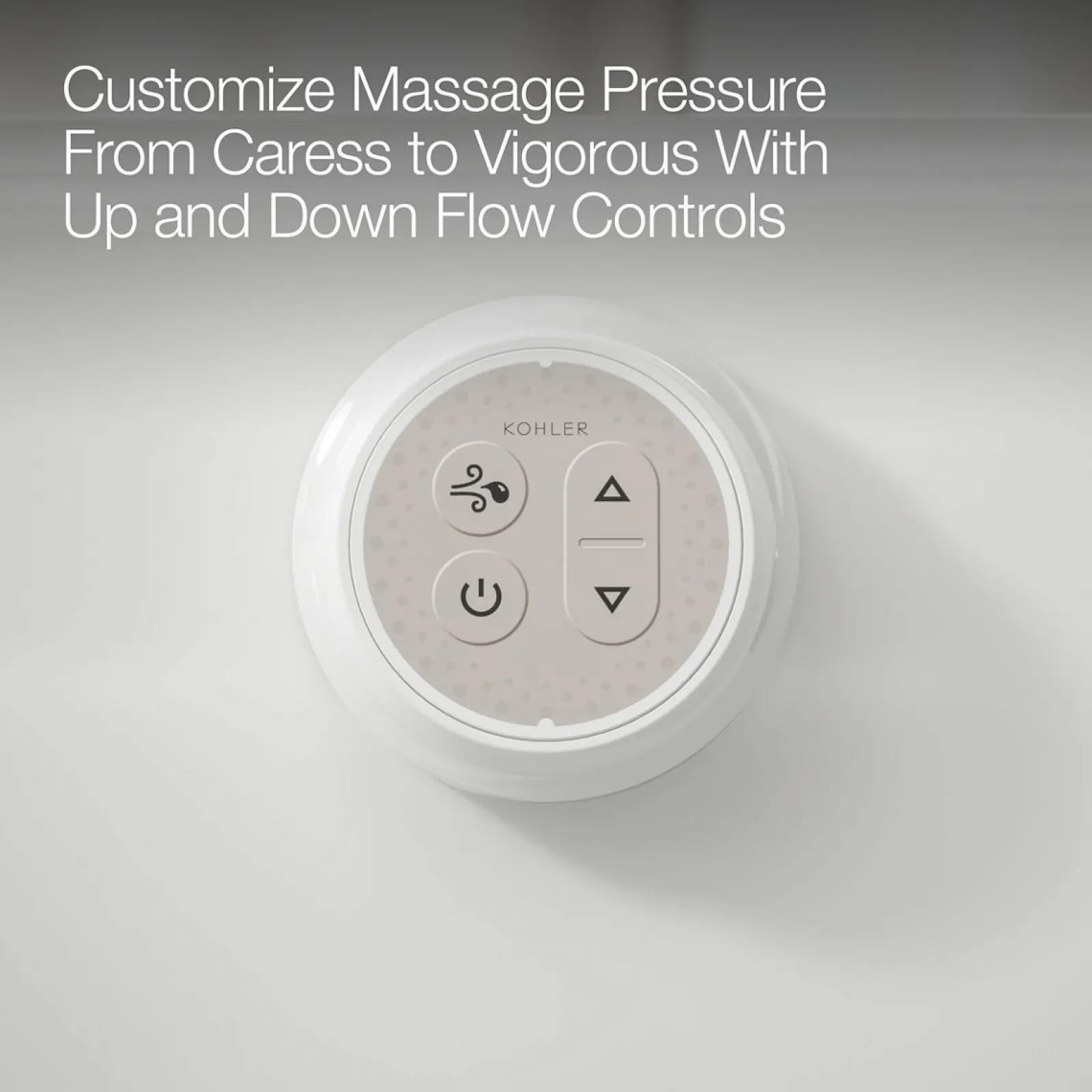 72" x 36-1/4" freestanding Heated BubbleMassage™ air bath with Bask® heated surface and straight shroud^Kohler New