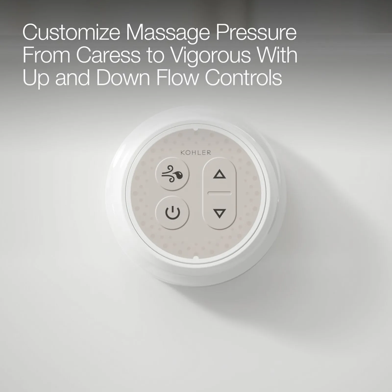 60" x 34" freestanding Heated BubbleMassage™ air bath with fluted shroud^Kohler Online