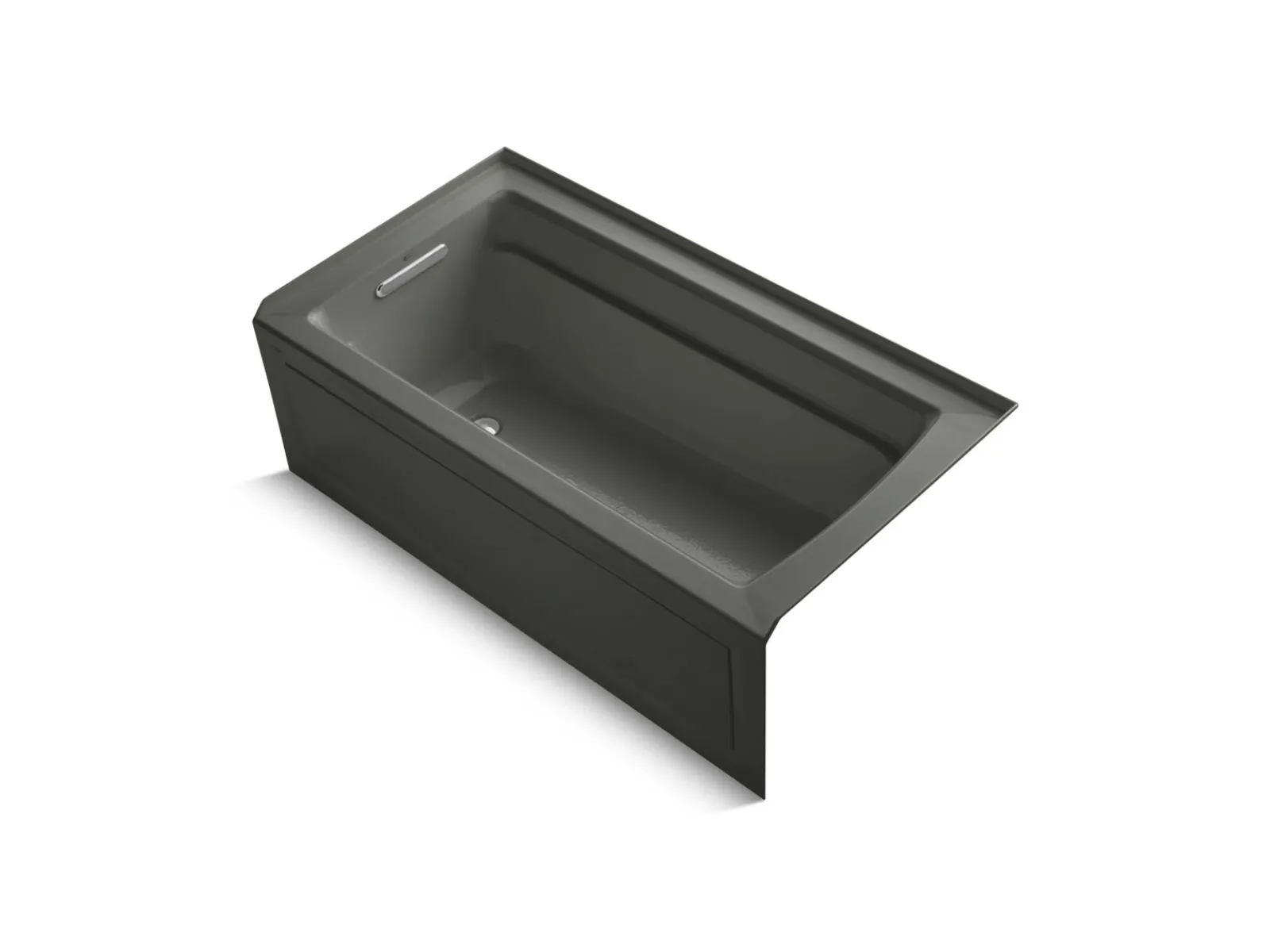 60" x 32" integral apron Heated BubbleMassage™ air bath with Bask® heated surface and left-hand drain^Kohler Discount