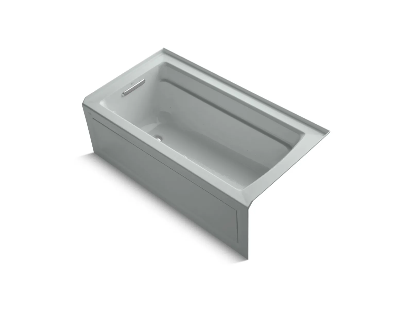 60" x 32" integral apron Heated BubbleMassage™ air bath with Bask® heated surface and left-hand drain^Kohler Discount