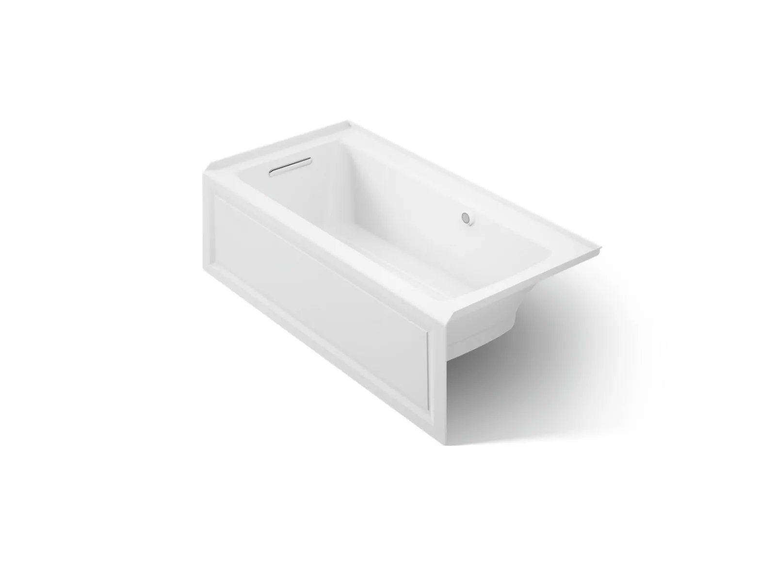 60" x 30" integral apron Heated BubbleMassage™ air bath with Bask® heated surface and left-hand drain^Kohler Discount