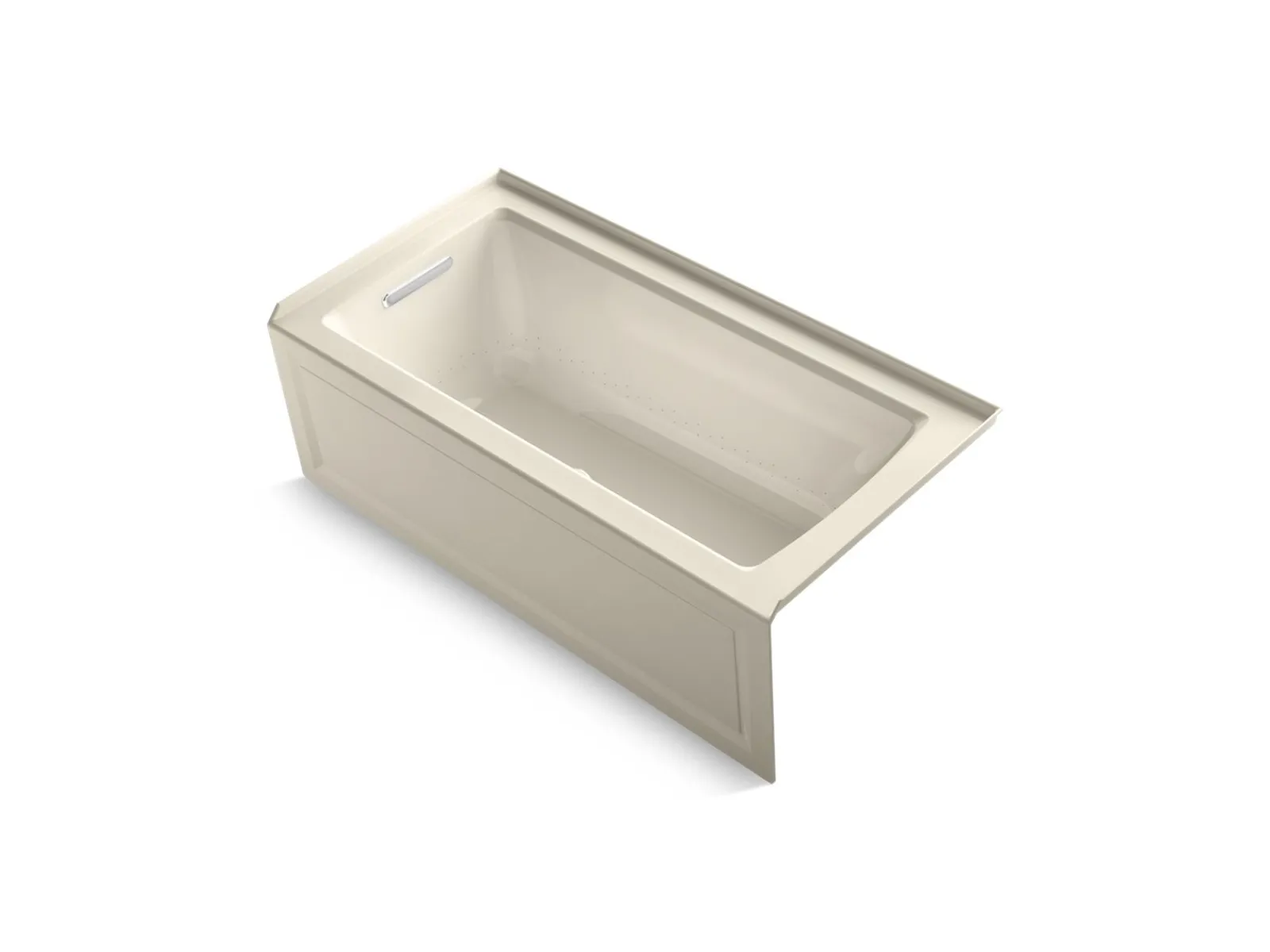 60" x 30" integral apron Heated BubbleMassage™ air bath with Bask® heated surface and left-hand drain^Kohler Discount