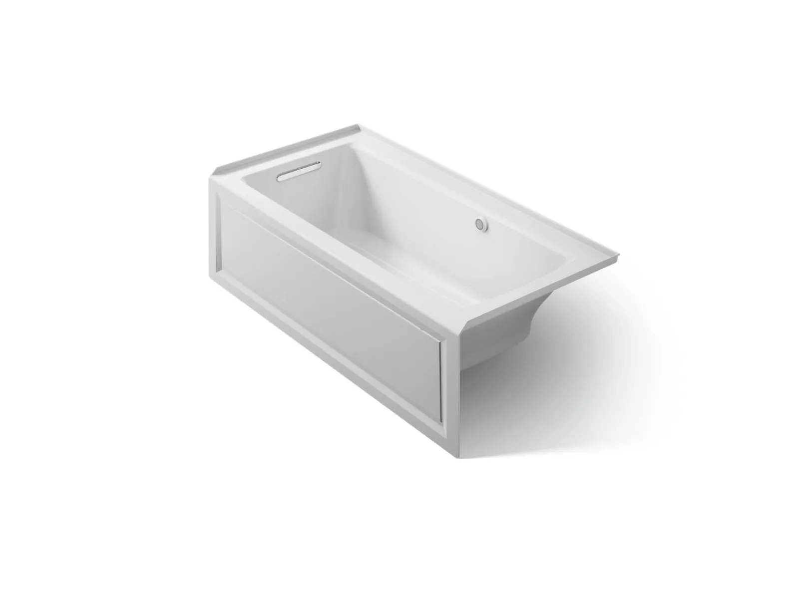 60" x 30" integral apron Heated BubbleMassage™ air bath with Bask® heated surface and left-hand drain^Kohler Discount