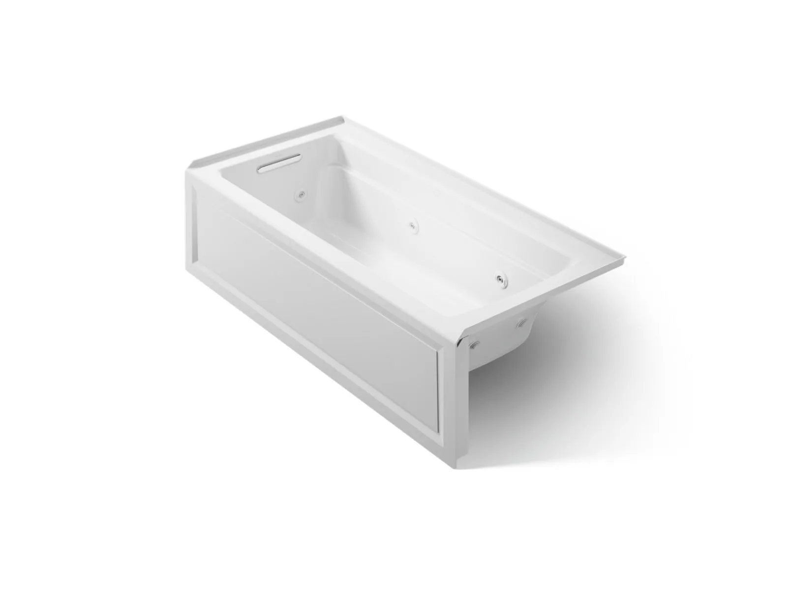 66" x 32" integral apron whirlpool with integral flange and left-hand drain^Kohler Clearance