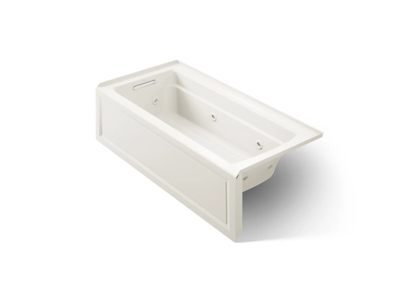 66" x 32" integral apron whirlpool with integral flange and left-hand drain^Kohler Clearance