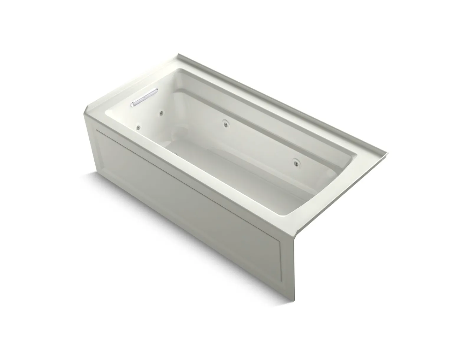 66" x 32" integral apron whirlpool with integral flange and left-hand drain^Kohler Clearance