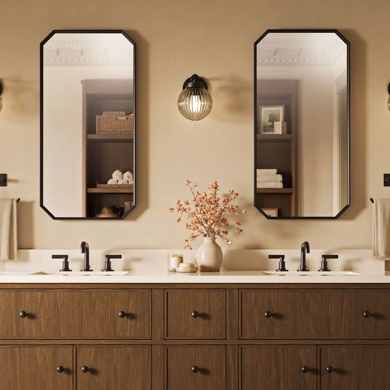 18" x 36" rectangular framed mirror^Kohler Online