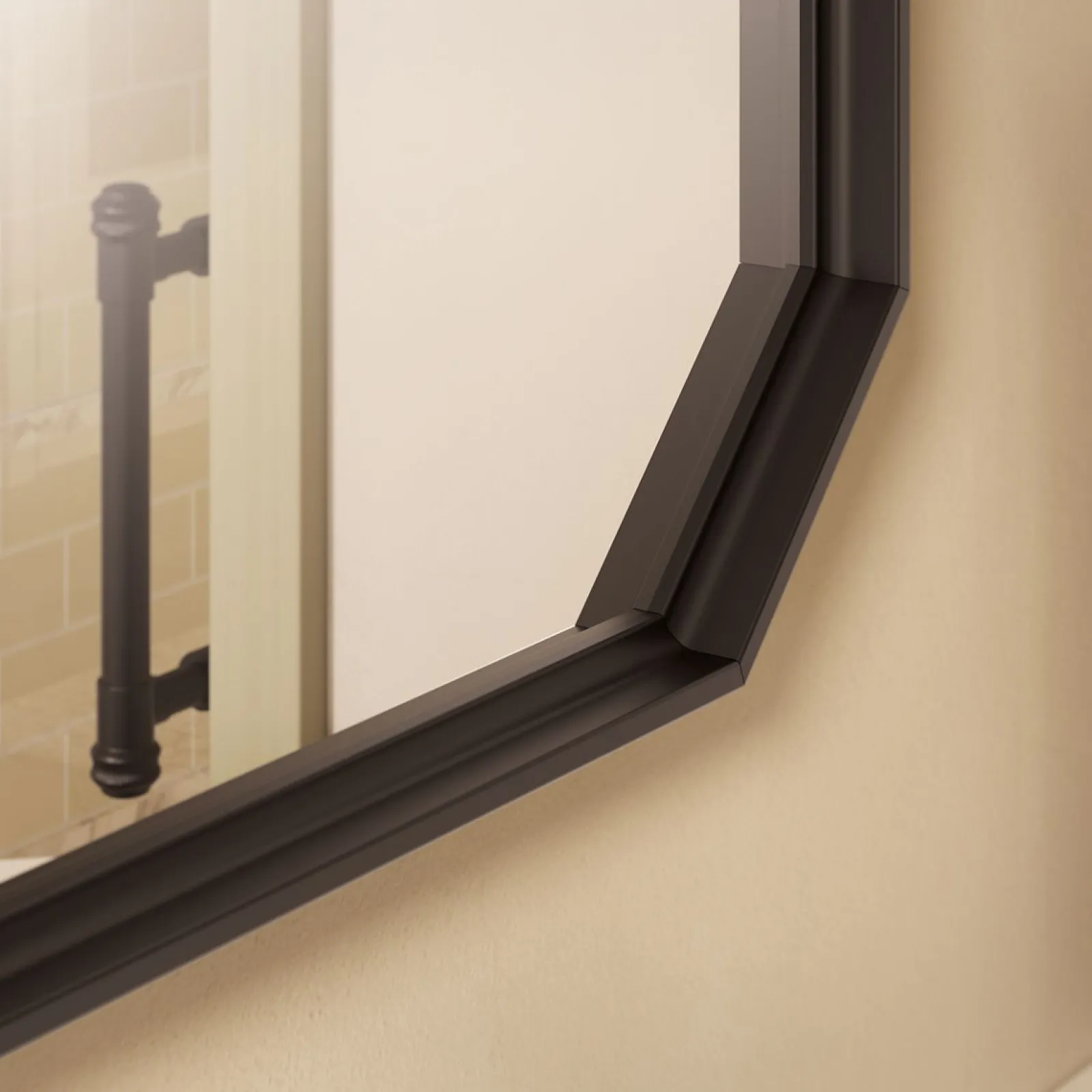 22" x 34" rectangular framed mirror^Kohler