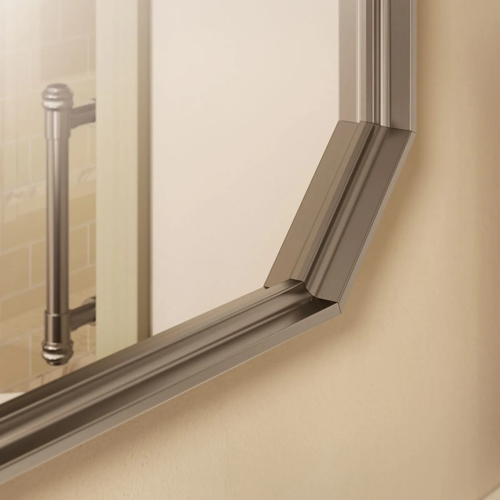22" x 34" rectangular framed mirror^Kohler