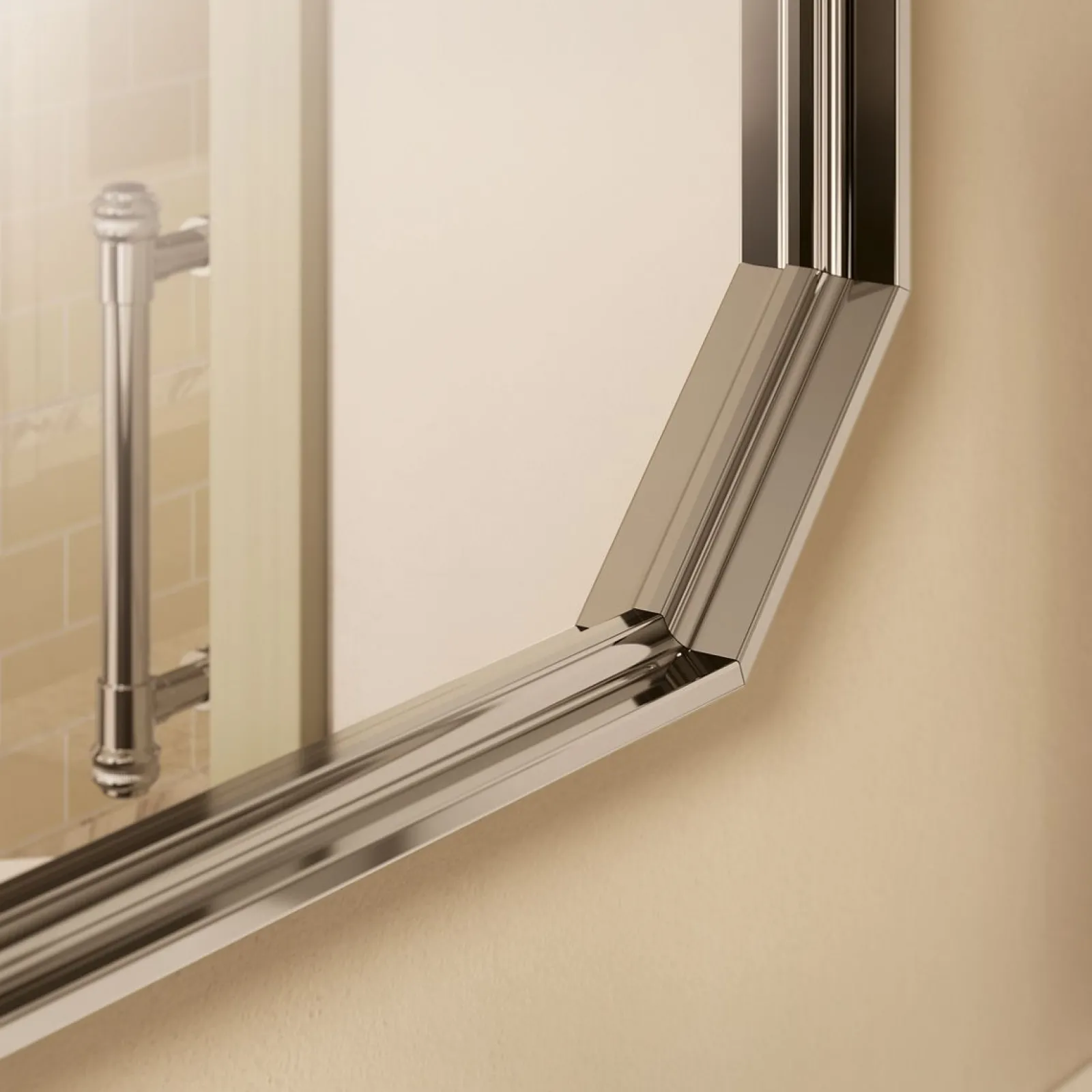 22" x 34" rectangular framed mirror^Kohler