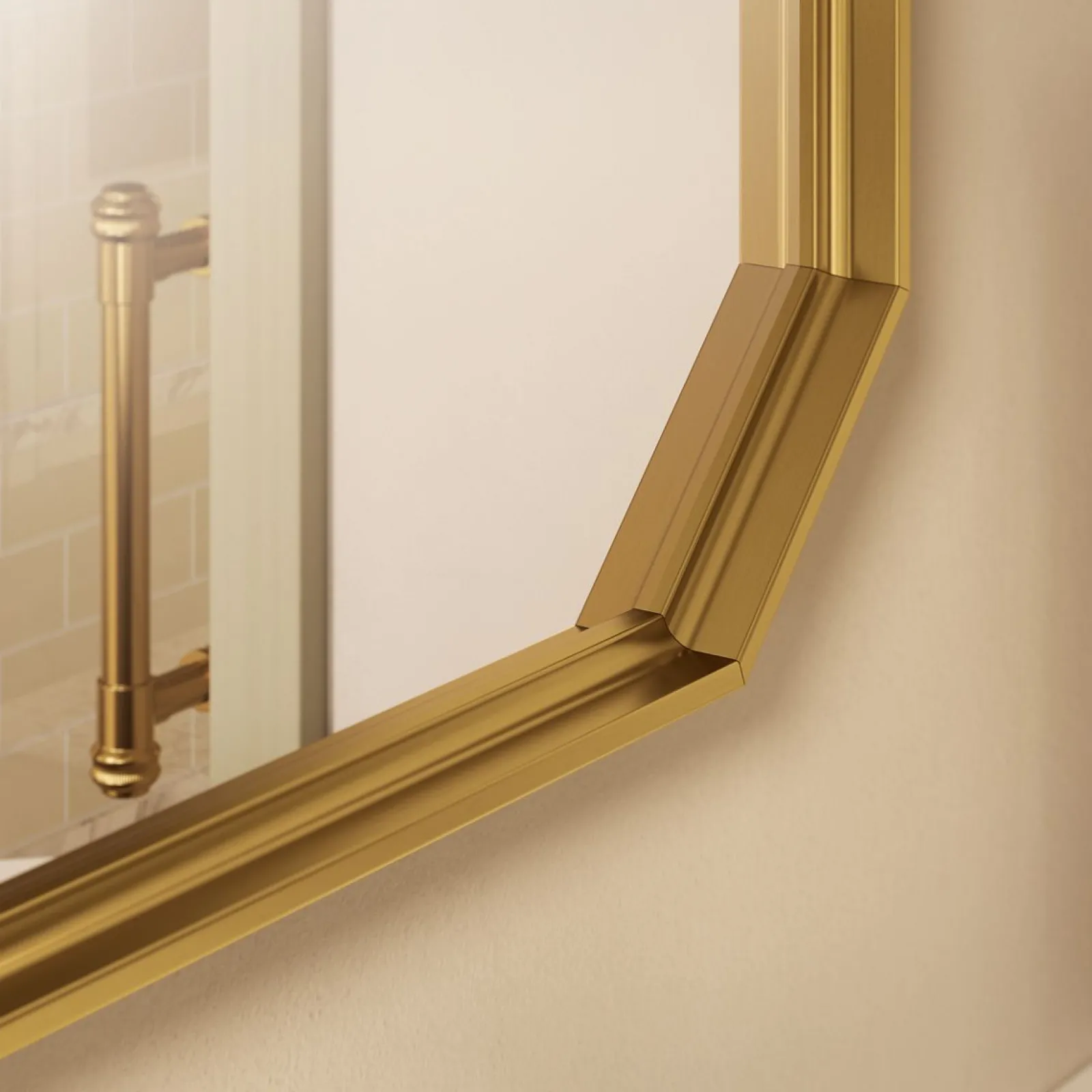 22" x 34" rectangular framed mirror^Kohler
